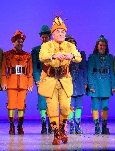 Photo Coverage: ELF's Opening Night Curtain Calls on Broadway - Jordan Gelber, Leslie Kritzer and More! Image