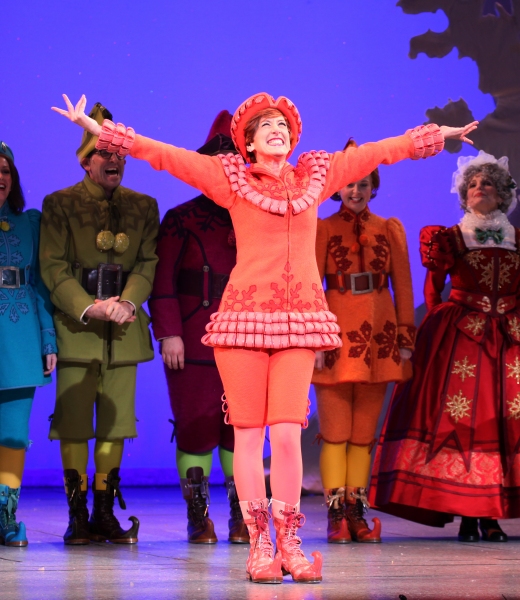 Photo Coverage: ELF's Opening Night Curtain Calls on Broadway - Jordan Gelber, Leslie Kritzer and More! Image