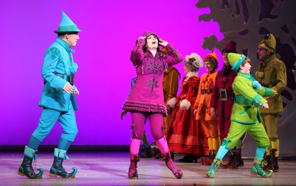 Photo Coverage: ELF's Opening Night Curtain Calls on Broadway - Jordan Gelber, Leslie Kritzer and More! Image