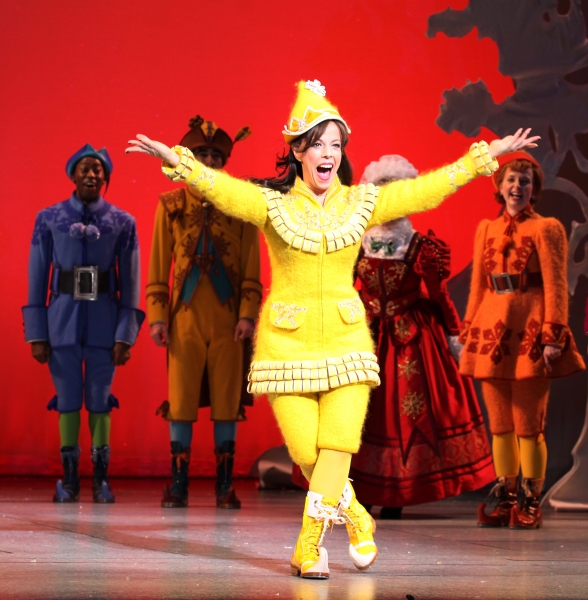 Photo Coverage: ELF's Opening Night Curtain Calls on Broadway - Jordan Gelber, Leslie Kritzer and More! Image