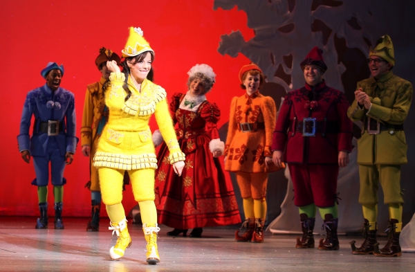 Photo Coverage: ELF's Opening Night Curtain Calls on Broadway - Jordan Gelber, Leslie Kritzer and More! Image