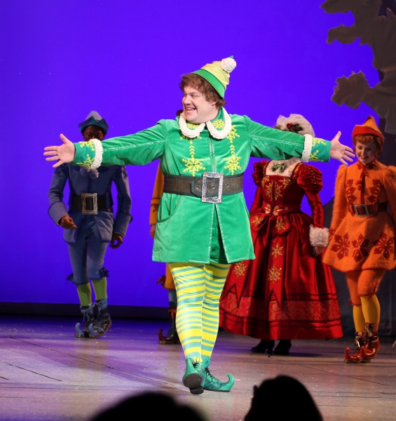 Photo Coverage: ELF's Opening Night Curtain Calls on Broadway - Jordan Gelber, Leslie Kritzer and More! Image