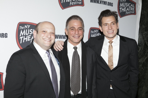 Isaac Hurwitz, Tony Danza and Peter Cincotti Photo