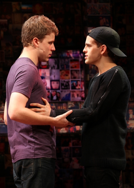 Jason Hite & Taylor Trensch performing in the 'BARE' A first look preview at the New  Photo