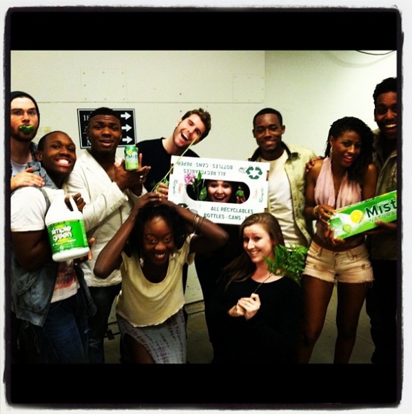 Photo Flash: Saturday Intermission Pics, Nov 10, Part 2 - Green Edition! Image