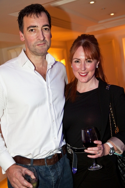Cast member Alistair McGowan and Charlotte Page Photo