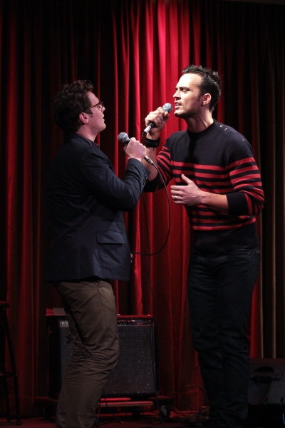 Jonathan Groff, Cheyenne Jackson Photo