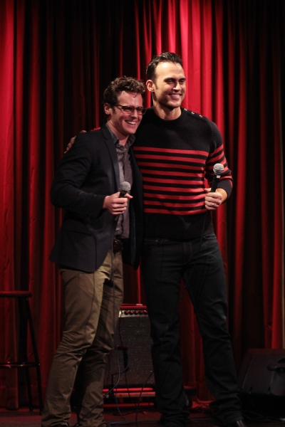 Jonathan Groff, Cheyenne Jackson Photo