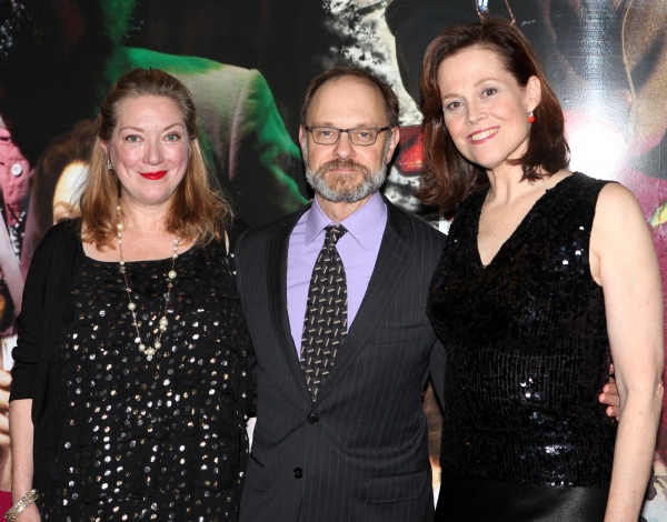 Kristine Nielsen, David Hyde Pierce & Sigourney Weaver Photo