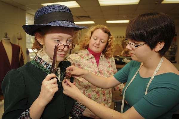 Photo Flash: Challenging Work Behind Scenes of SFA's THE MADWOMAN OF CHAILLOT; Opens Tonight! Image