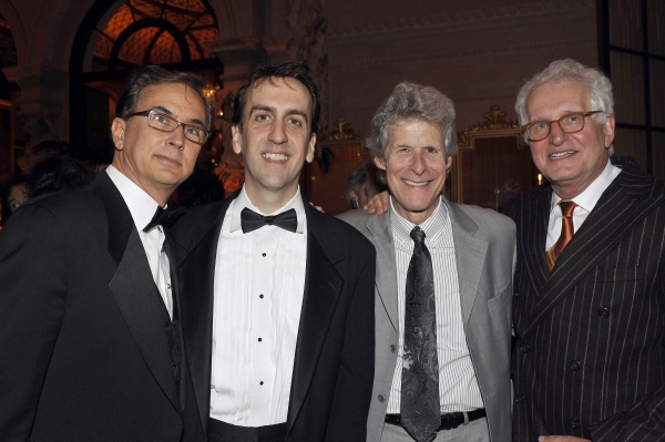 Rob Fisher, Encores! Music Director Rob Berman, Ted Chapin, Jack Viertel Photo