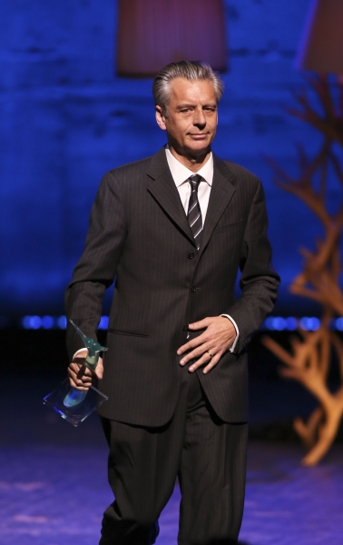 CTG Artistic Director Michael Ritchie, accepts the Ovation for Best Presented Product Photo