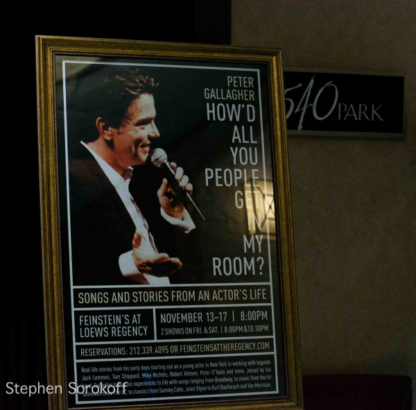 Photo Coverage: Peter Gallagher Brings HOW'D ALL YOU PEOPLE GET IN MY ROOM? to Feinstein's Image