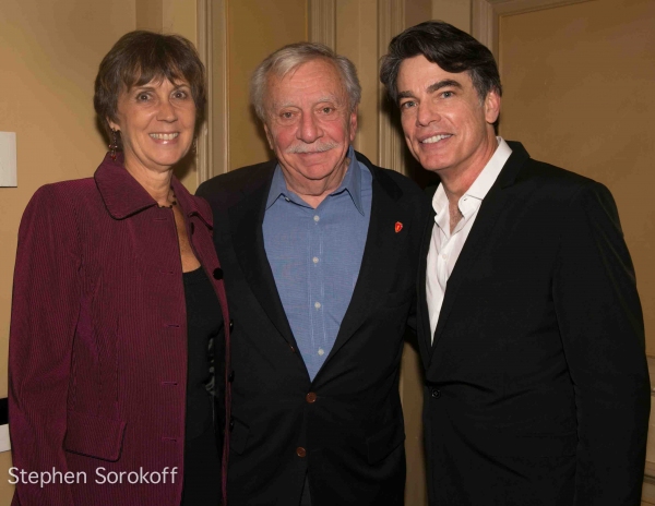 Lani Azenberg, Manny Azenberg, Peter Gallagher Photo