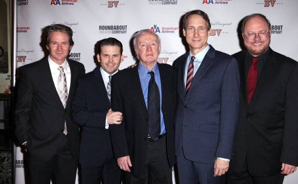 Peter Benson, Robert Creighton, Jim Norton, Gregg Edelman & Rupert Holmes
 Photo