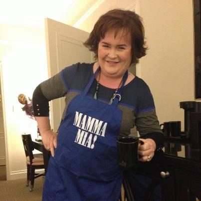Photo Flash: Susan Boyle Channels MAMMA MIA! Image