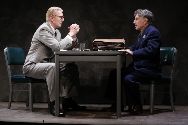 Byron Jennings and Chip Zien in The Twenty-Seventh Man, written by Nathan Englander a Photo