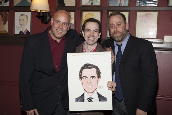 Photo Coverage: CHAPLIN's Rob McClure Receives a Portrait at Sardi's Image