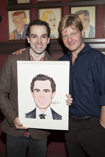 Photo Coverage: CHAPLIN's Rob McClure Receives a Portrait at Sardi's Image