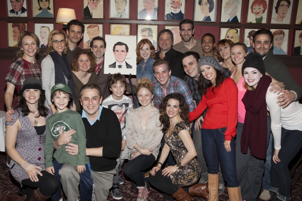 Photo Coverage: CHAPLIN's Rob McClure Receives a Portrait at Sardi's Image