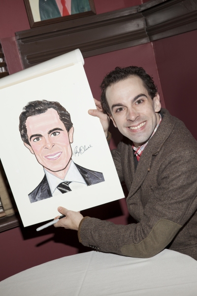 Photo Coverage: CHAPLIN's Rob McClure Receives a Portrait at Sardi's Image