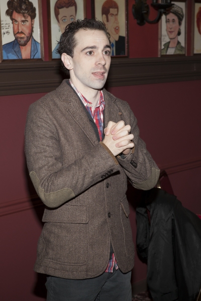 Photo Coverage: CHAPLIN's Rob McClure Receives a Portrait at Sardi's Image