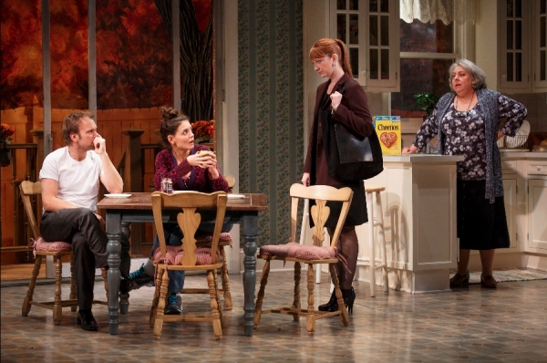 Photo Flash: First Look at Katie Holmes, Norbert Leo Butz and More in DEAD ACCOUNTS on Broadway! Image