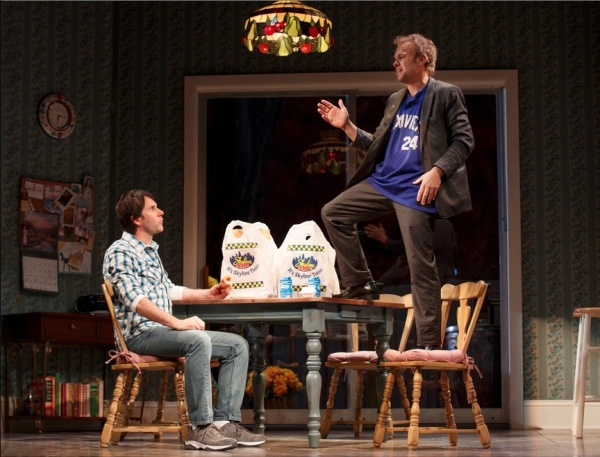 Photo Flash: First Look at Katie Holmes, Norbert Leo Butz and More in DEAD ACCOUNTS on Broadway! Image