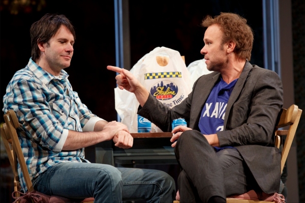 Photo Flash: First Look at Katie Holmes, Norbert Leo Butz and More in DEAD ACCOUNTS on Broadway! Image