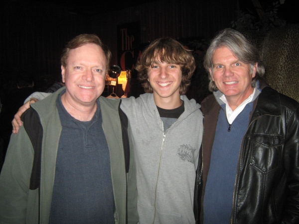 Ben Babylon (middle) with publicist Fred Anderson (left) and television producer/dire Photo