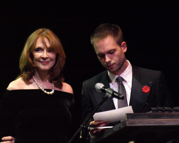 Gates McFadden and Patrick J. Adams Photo