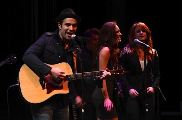 Photo Flash: JERSEY BOYS Tour Holds 'Rock Like a Man' Concert to Benefit BCEFA 