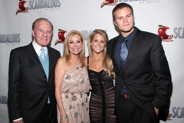 Frank Gifford, Kathie Lee Gifford, Cassidy Gifford, Cody Gifford Photo