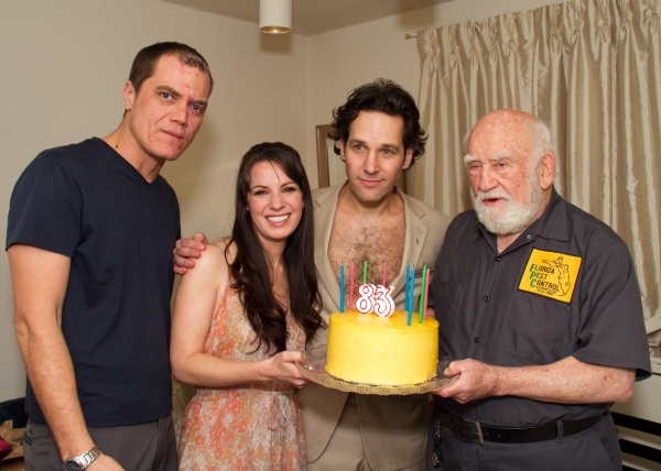 Photo Flash: GRACE Cast Celebrates Ed Asner's Birthday! Image