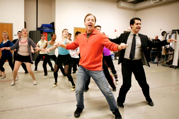Photo Flash: In Rehearsal with Syracuse Stage's WHITE CHRISTMAS Image