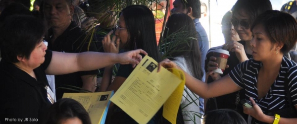 Exclusive Photo Coverage: MISS SAIGON Auditionees Register in Manila! Image