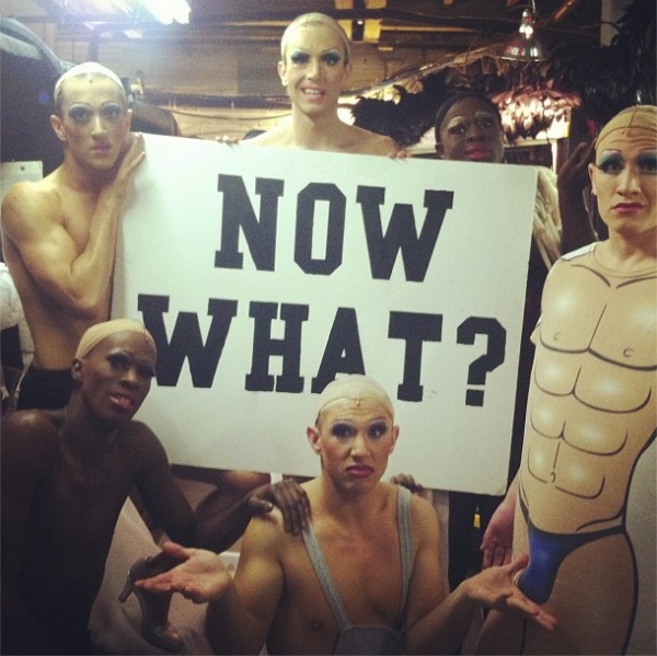 Photo Flash: Saturday Intermission Pics, Nov 17 - CHAPLIN Preps for Turkey Day, First SIPs from EDWIN DROOD, GIANT and More!  Image