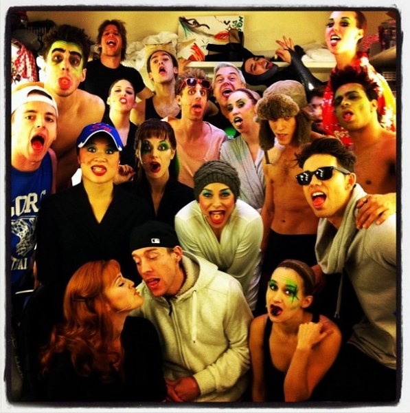 Photo Flash: Saturday Intermission Pics, Nov 17 - CHAPLIN Preps for Turkey Day, First SIPs from EDWIN DROOD, GIANT and More!  Image