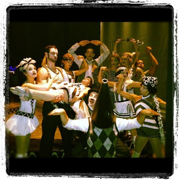 Photo Flash: Saturday Intermission Pics, Nov 17 - CHAPLIN Preps for Turkey Day, First SIPs from EDWIN DROOD, GIANT and More!  Image