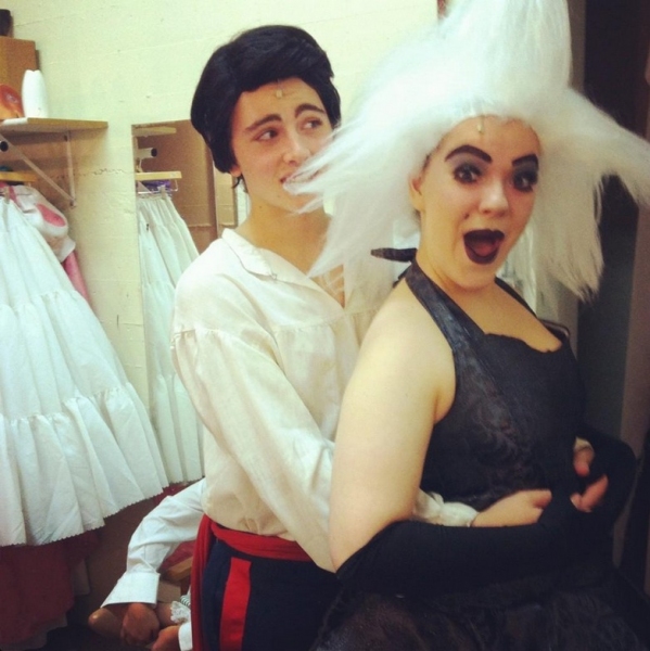 Photo Flash: Saturday Intermission Pics, Nov 17 - CHAPLIN Preps for Turkey Day, First SIPs from EDWIN DROOD, GIANT and More!  Image