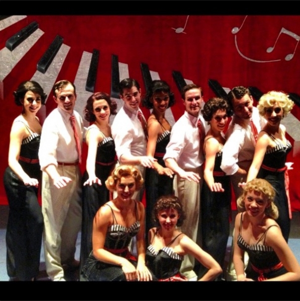 Photo Flash: Saturday Intermission Pics, Nov 17 - CHAPLIN Preps for Turkey Day, First SIPs from EDWIN DROOD, GIANT and More!  Image