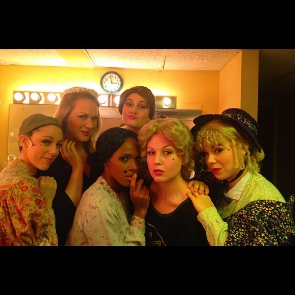 Photo Flash: Saturday Intermission Pics, Nov 17 - CHAPLIN Preps for Turkey Day, First SIPs from EDWIN DROOD, GIANT and More!  Image