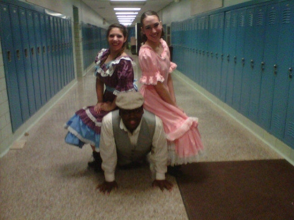 Photo Flash: Saturday Intermission Pics, Nov 17 - CHAPLIN Preps for Turkey Day, First SIPs from EDWIN DROOD, GIANT and More!  Image