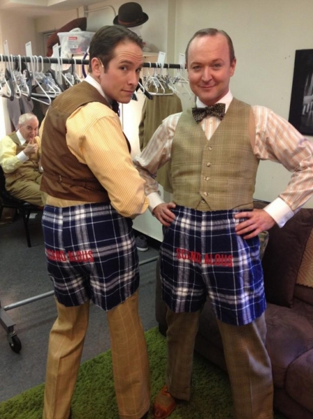 Photo Flash: Saturday Intermission Pics, Nov 17 - CHAPLIN Preps for Turkey Day, First SIPs from EDWIN DROOD, GIANT and More!  Image