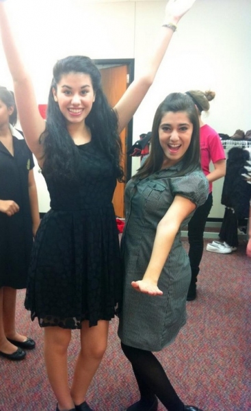 Photo Flash: Saturday Intermission Pics, Nov 17 - CHAPLIN Preps for Turkey Day, First SIPs from EDWIN DROOD, GIANT and More!  Image