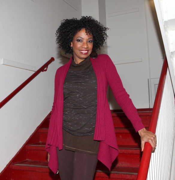 Photo Coverage: GLEE's Chris Colfer Visits Amber Riley Backstage at COTTON CLUB PARADE! Image