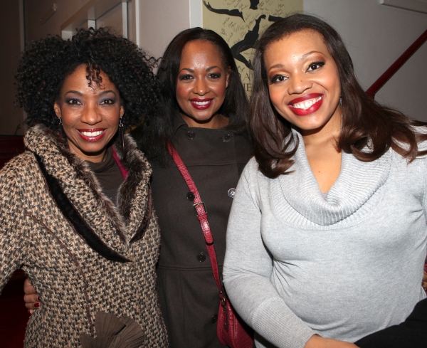 Photo Coverage: GLEE's Chris Colfer Visits Amber Riley Backstage at COTTON CLUB PARADE! Image