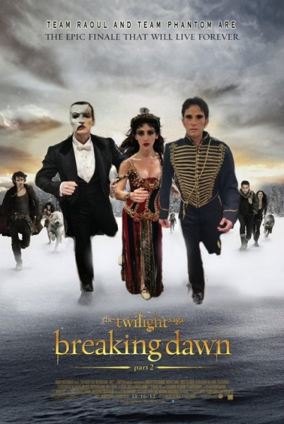 Photo Flash: Saturday Intermission Pics, Nov 17, Part 2 - EVITA Channels THE PERFORMERS, PHANTOM Does TWILIGHT & More! Image