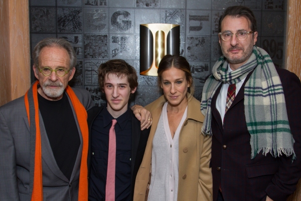 Ron Rifkin, Noah Robbins, Sarah Jessica Parker, Jon Robin Baitz  Photo