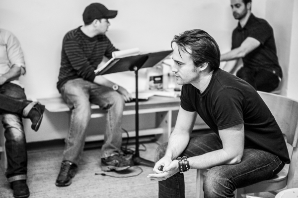Photo Coverage: In Rehearsal with the Cast of LET'S KILL GRANDMA THIS CHRISTMAS Image